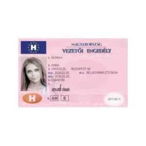 HUNGARIAN DRIVER’S LICENSE ONLINE FOR SALE