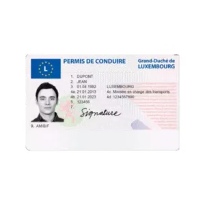 LUXEMBOURG DRIVING LICENSE ONLINE FOR SALE