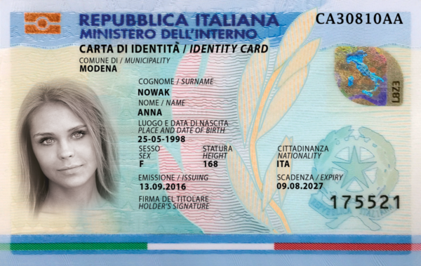 ITALIAN ID CARD