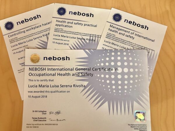 Buy Nebosh certificate online