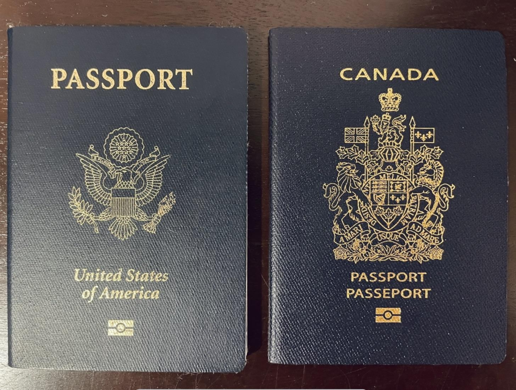 Comparing US and Canadian Passports